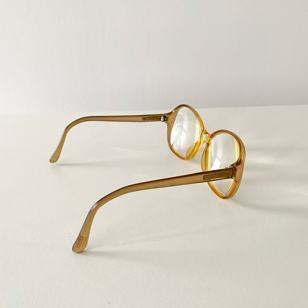 Vintage Zeiss West Germany Acetate Oversized Eyeglasses *FRAMES ONLY* - Picture 7 of 16